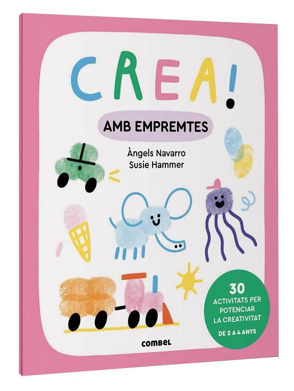 CREA! AMB EMPREMTES | 9788411581073 | NAVARRO SIMON, ÀNGELS | Cooperativa Cultural Rocaguinarda