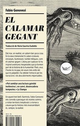 CALAMAR GEGANT, EL | 9788419332493 | GENOVESI, FABIO | Cooperativa Cultural Rocaguinarda
