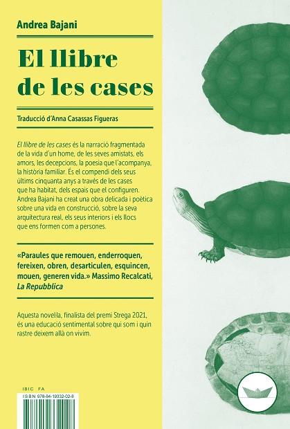 LLIBRE DE LES CASES, EL | 9788419332028 | BAJANI, ANDREA | Cooperativa Cultural Rocaguinarda