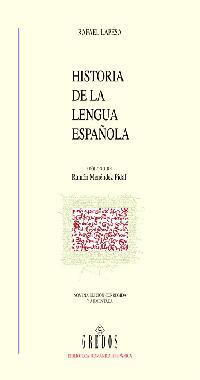 HISTORIA DE LA LENGUA ESPAÑOLA | 9788424900724 | LAPESA MELGAR, RAFAEL | Cooperativa Cultural Rocaguinarda