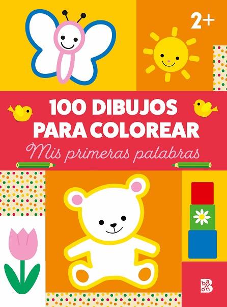 100 DIBUJOS PARA COLOREAR-MIS PRIMERAS PALABRAS | 9789403236704 | BALLON | Cooperativa Cultural Rocaguinarda