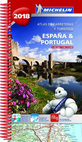 ESPAñA & PORTUGAL 2018 (ATLAS DE CARRETERAS Y TURíSTICO ) | 9782067226944 | MICHELIN | Cooperativa Cultural Rocaguinarda