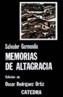 MEMORIAS DE ALTAGRACIA | 9788437603445 | GARMENDIA, SALVADOR | Cooperativa Cultural Rocaguinarda