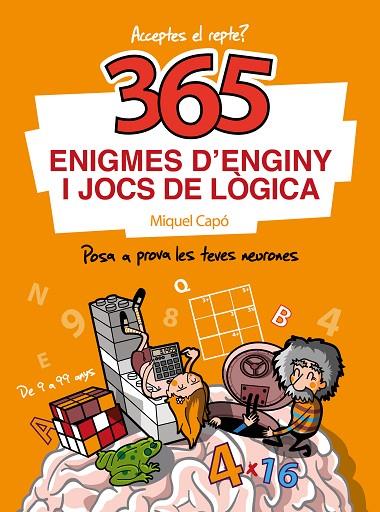 365 ENIGMES D'ENGINY I JOCS DE LÒGICA | 9788418057595 | CAPÓ, MIQUEL | Cooperativa Cultural Rocaguinarda