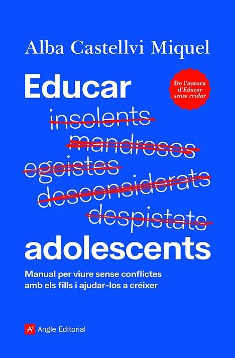 EDUCAR ADOLESCENTS | 9788418197895 | CASTELLVI MIQUEL, ALBA | Cooperativa Cultural Rocaguinarda