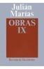 OBRAS JULIAN MARIAS IX | 9788429262094 | MARIAS | Cooperativa Cultural Rocaguinarda