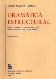 GRAMATICA ESTRUCTURAL | 9788424911058 | ALARCOS LLORACH, EMILIO | Cooperativa Cultural Rocaguinarda