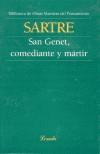 SAN GENET, COMEDIANTE Y MARTIR | 9789500378161 | SARTRE, JEAN-PAUL | Cooperativa Cultural Rocaguinarda