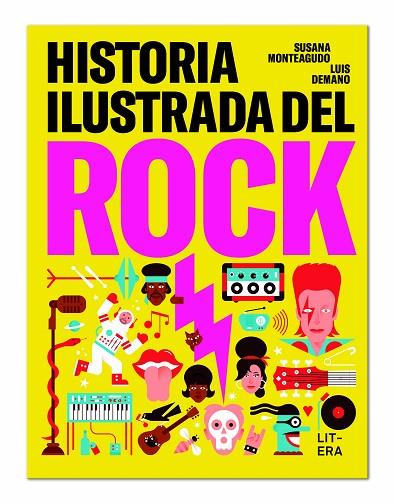 HISTORIA ILUSTRADA DEL ROCK | 9788494843952 | MONTEAGUDO DURO, SUSANA/DEMANO, LUIS | Cooperativa Cultural Rocaguinarda