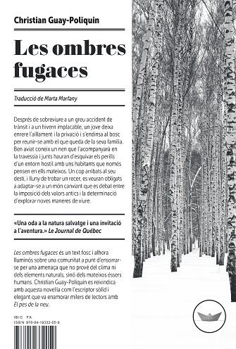 OMBRES FUGACES, LES | 9788419332059 | GUAY-POLIQUIN, CHRISTIAN | Cooperativa Cultural Rocaguinarda