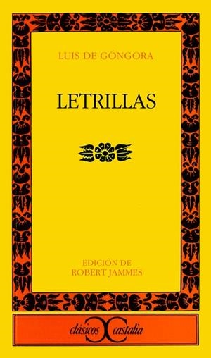 LETRILLAS | 9788470393594 | GONGORA Y ARGOTE, LUIS DE | Cooperativa Cultural Rocaguinarda