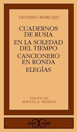 CUADERNOS DE RUSIA;EN LA SOLEDAD DEL TIEMPO;CANCI | 9788470393778 | RIDRUEJO, DIONISIO | Cooperativa Cultural Rocaguinarda