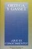 QUE ES CONOCIMIENTO? | 9788420641256 | ORTEGA Y GASSET, JOSE | Cooperativa Cultural Rocaguinarda