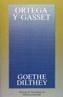 GOETHE, DILTHEY | 9788420641249 | ORTEGA Y GASSET, JOSE | Cooperativa Cultural Rocaguinarda