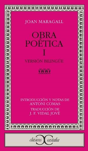 OBRA POETICA. | 9788470394386 | MARAGALL I GORINA, JOAN | Cooperativa Cultural Rocaguinarda