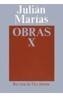 OBRAS JULIAN MARIAS X | 9788429262100 | MARIAS | Cooperativa Cultural Rocaguinarda