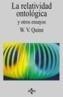 RELATIVIDAD ONTOLOGIC, LA | 9788430905133 | QUINE, W.V. | Cooperativa Cultural Rocaguinarda