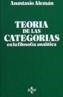 TEORIA DE LAS CATEGORIAS EN LA FILOSOFIA ANALITICA | 9788430929436 | ALEMAN, ANASTASIO | Cooperativa Cultural Rocaguinarda