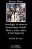ANTOLOGIA DE NUESTRO MONSTRUOSO MUNDO : DUDA Y AM | 9788437605494 | ALONSO, DAMASO | Cooperativa Cultural Rocaguinarda
