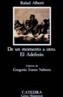 DE UN MOMENTO A OTRO;EL ADEFESIO | 9788437611204 | ALBERTI, RAFAEL | Cooperativa Cultural Rocaguinarda