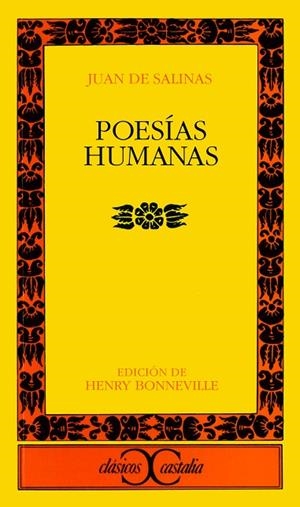 POESIAS HUMANAS | 9788470395079 | SALINAS, JUAN DE | Cooperativa Cultural Rocaguinarda