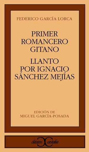 PRIMER ROMANCERO GITANO;LLANTO POR IGNACIO SANCHE | 9788470395215 | GARCIA LORCA, FEDERICO | Cooperativa Cultural Rocaguinarda