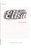 ELISA | 9788497660839 | LIPMAN, MATTHEW | Cooperativa Cultural Rocaguinarda