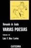 VARIAS POESIAS | 9788437603650 | ACUÑA, HERNANDO DE | Cooperativa Cultural Rocaguinarda