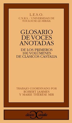GLOSARIO DE VOCES ANOTADAS | 9788470396663 | VARIOS AUTORES | Cooperativa Cultural Rocaguinarda