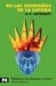 EN LAS MONTAÑAS DE LA LOCURA | 9788420636405 | LOVECRAFT, HOWARD PHILLIPS | Cooperativa Cultural Rocaguinarda
