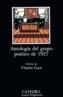 ANTOLOGIA DEL GRUPO POETICO DE 1927 | 9788437600536 | Cooperativa Cultural Rocaguinarda