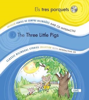 ELS TRES PORQUETS / THE THREE LITTLE PIGS | 9788447440788 | EQUIPO EVEREST | Cooperativa Cultural Rocaguinarda