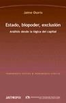 ESTADO, BIOPODER, EXCLUSION | 9788415260400 | JAIME OSORIO | Cooperativa Cultural Rocaguinarda