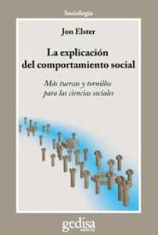 EXPLICACION DEL COMPORTAMIENTO SOCIAL, LA | 9788497842518 | Cooperativa Cultural Rocaguinarda