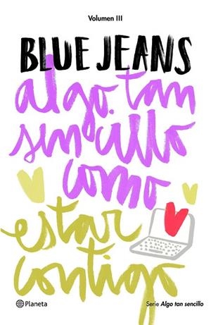ALGO TAN SENCILLO COMO ESTAR CONTIGO (SERIE ALGO TAN SENCILLO 3) | 9788408169444 | BLUE JEANS | Cooperativa Cultural Rocaguinarda