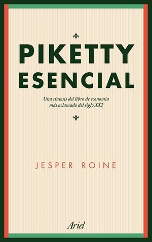 PIKETTY ESENCIAL | 9788434425620 | JESPER ROINE | Cooperativa Cultural Rocaguinarda