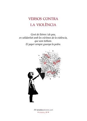 VERSOS CONTRA LA VIOLèNCIA | 9788417050405 | VARIOS AUTORES | Cooperativa Cultural Rocaguinarda