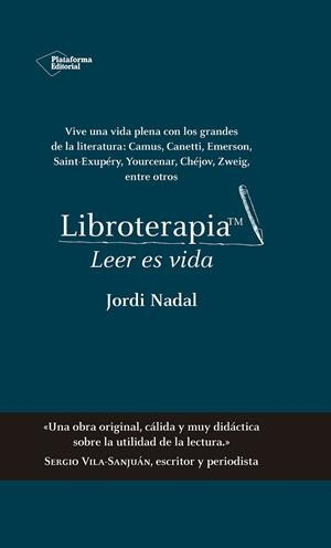 LIBROTERAPIA | 9788417114718 | NADAL, JORDI | Cooperativa Cultural Rocaguinarda