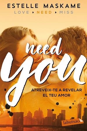 NEED YOU | 9788417031480 | MASKAME, ESTELLE | Cooperativa Cultural Rocaguinarda