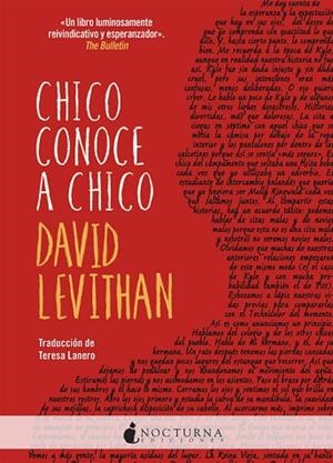 CHICO CONOCE A CHICO | 9788416858354 | LEVITHAN, DAVID | Cooperativa Cultural Rocaguinarda