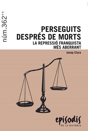 PERSEGUITS DESPRÉS DE MORTS | 9788423208401 | CLARA RESPLANDIS, JOSEP | Cooperativa Cultural Rocaguinarda