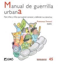 MANUAL DE GUERRILLA URBANA | 9788499809229 | TONUCCI, FRANCESCO | Cooperativa Cultural Rocaguinarda