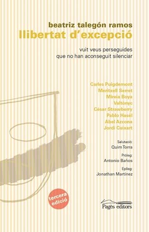 LLIBERTAT D'EXCEPCIÓ | 9788413030135 | TALEGÓN RAMOS, BEATRIZ | Cooperativa Cultural Rocaguinarda