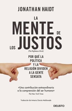 MENTE DE LOS JUSTOS, LA | 9788423430093 | HAIDT, JONATHAN | Cooperativa Cultural Rocaguinarda