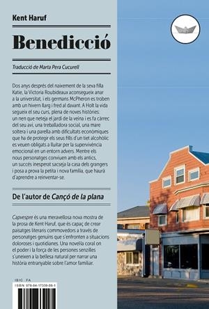 BENEDICCIÓ | 9788417339210 | HARUF, KENT | Cooperativa Cultural Rocaguinarda