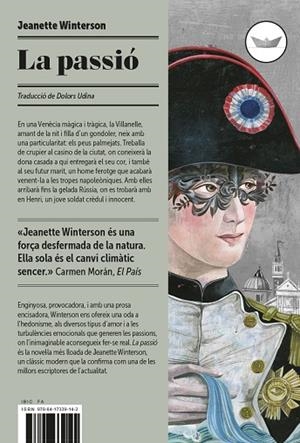 PASSIÓ, LA  | 9788417339203 | WINTERSON, JEANETTE | Cooperativa Cultural Rocaguinarda