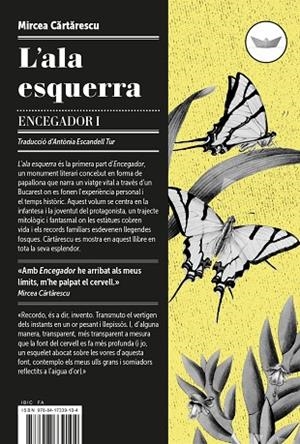 ALA ESQUERRA, L' | 9788417339128 | CARTARESCU, MIRCEA | Cooperativa Cultural Rocaguinarda