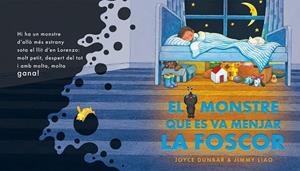 EL MONSTRE QUE ES VA MENJAR LA FOSCOR | 9788416985180 | DUNBAR, JOYCE | Cooperativa Cultural Rocaguinarda