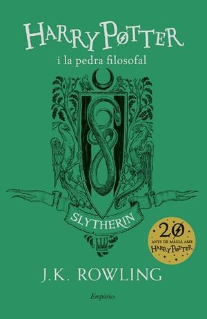 HARRY POTTER I LA PEDRA FILOSOFAL (SLYTHERIN) | 9788417016708 | ROWLING, J.K. | Cooperativa Cultural Rocaguinarda