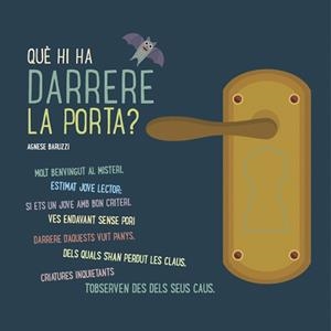 QUE HI HA DARRERA LA PORTA? | 9788468259703 | BARUZZI, AGNESE | Cooperativa Cultural Rocaguinarda